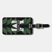 Naam van het travellerscript | Plattelandsthema Bagagelabel (Voorkant horizontaal)