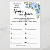 Naam van het Vrijgezellenfeest van Spice Bilingual Flyer (Voorkant)