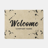 Naam van Ink Drop Effect Company, Welkom Deurmat (Voorkant)