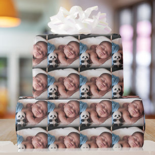 Naam van je favoriete babyscript cadeaupapier