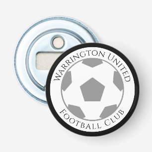 Naam van je Football club Button Flesopener