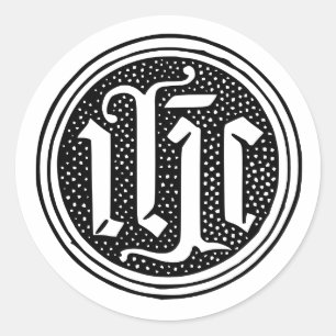 Naam van Jesus "IHS" Stickers