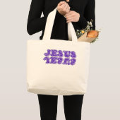 Naam van Jezus Naam boven alle namen Grote Tote Bag (Voorkant (product))