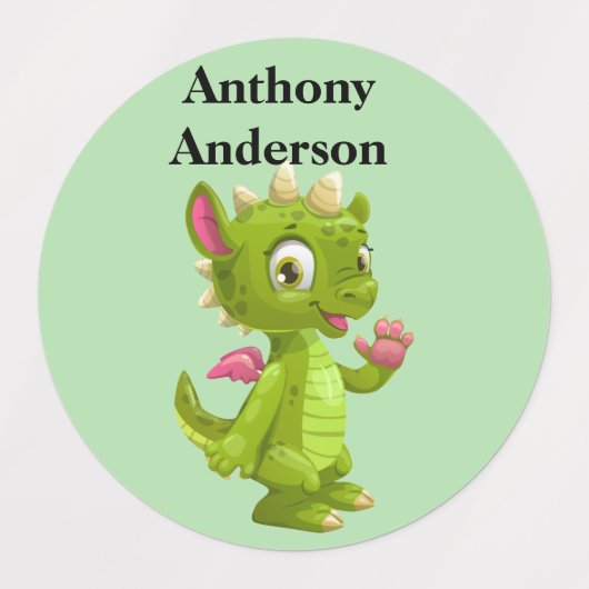 Naam van kinderen labels (Design 1)