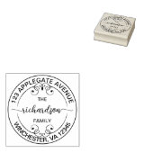 Naam van legant rubberstempel (Gestempeld)