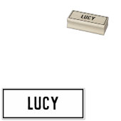 Naam van Lucy Rubberstempel (Gestempeld)