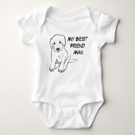 Naam van mijn beste vriend hond romper