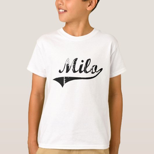 Naam van Milo Klassieke stijl T-shirt (Voorkant)