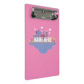 Naam van Mini Clipboard logo City Klembord (Schuin)