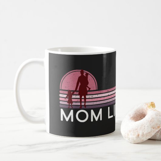 Naam van moederdag mam koffiemok (Met donut)