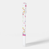 Naam van paasbundel Floral Pattern Monogram Case-Mate iPhone Case (Achterkant / Rechts)