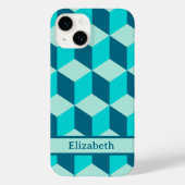 Naam van paddeblokken voor peuterblok Case-Mate iPhone case (Achterkant)