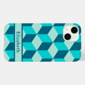 Naam van paddeblokken voor peuterblok Case-Mate iPhone case (Achterkant (horizontaal))