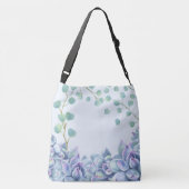 Naam van pastelvetplant crossbody tas (Achterkant)