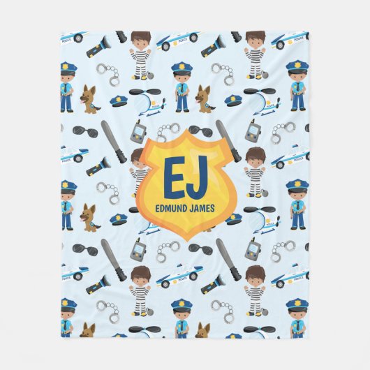 Naam van persoonlijke paddenstoel fleece deken (Voorkant)