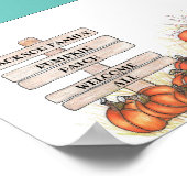 Naam van pomkin Patch Poster (Hoek)