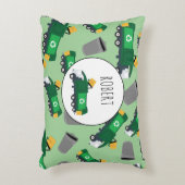 Naam van prullenbakken voor hergebruik van vuilnis accent kussen (Voorkant(Verticaal))