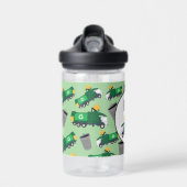 Naam van prullenbakken voor hergebruik van vuilnis waterfles (Voorkant)