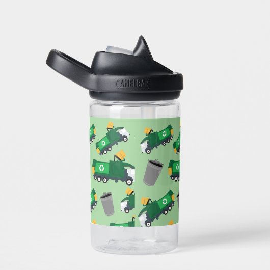 Naam van prullenbakken voor hergebruik van vuilnis waterfles (Rechts)