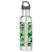 Naam van prullenbakken voor hergebruik van vuilnis waterfles  (Achterkant)