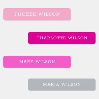 Naam van school voor aangepaste Kinderen Labels