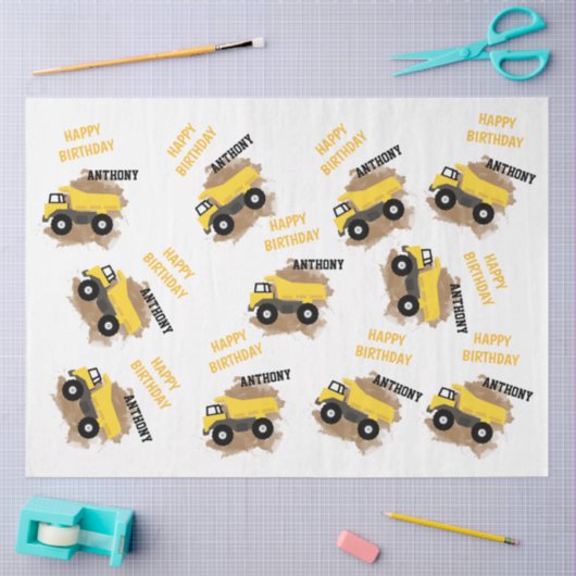 Naam van speciale driepuntsconstructiemuiken tissuepapier (Craft)