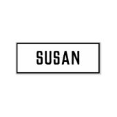 Naam van Susan Rubberstempel (Afrduk)