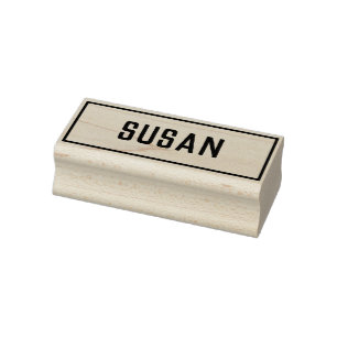 Naam van Susan Rubberstempel