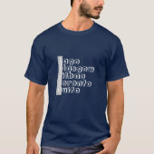 Naam van Wereldstad T-shirt (Voorkant)