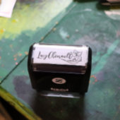 Naam ventilator  zelfinktende stempel