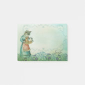 Naam Victoriaans Kat Kittens Sweet personaliseren Post-it® Notes (Voorkant)