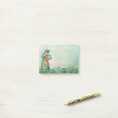 Naam Victoriaans Kat Kittens Sweet personaliseren Post-it® Notes (Op bureau)