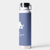 naam Virginia State Map Waterfles (Achterkant)