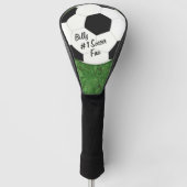 Naam Voetbal Fan Sport Design Golfheadcover (Voorkant)