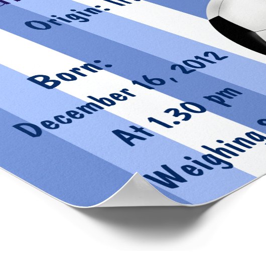 Naam voetbal: poster (Hoek)