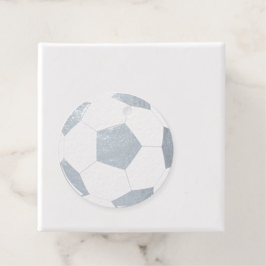 Naam voetbalteam of Echte tekst aangepaste poorten Bedankjes Labels (Met doos)