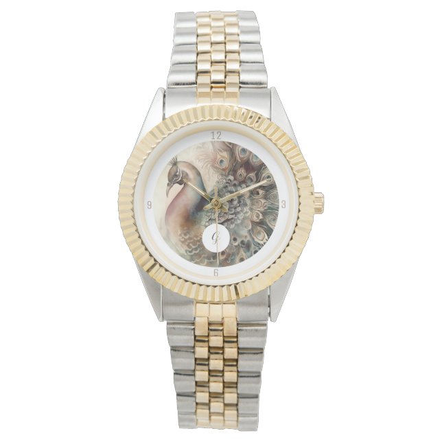 Naam Volgen | Voeg uw Initiaal toe Horloge (Voorkant)