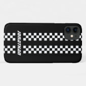 Naam Volledig aangepaste kleuren Dubbele gecheckte Case-Mate iPhone Case (Achterkant (horizontaal))