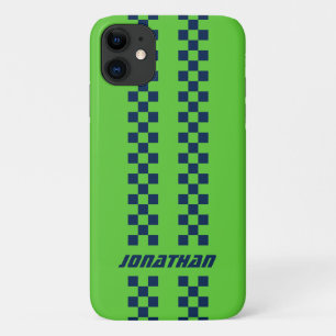 Naam Volledig aangepaste kleuren Dubbele gecheckte Case-Mate iPhone Case