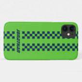 Naam Volledig aangepaste kleuren Dubbele gecheckte Case-Mate iPhone Case (Achterkant (horizontaal))