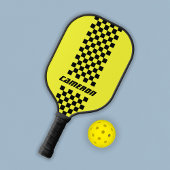 Naam Volledig aangepaste kleuren Dubbele gecheckte Pickleball Paddle