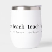 Naam Waardering Docent Modern Cadeau Voor Docent (Links)