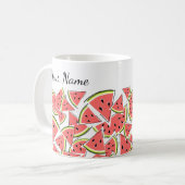 Naam watermeloen koffiemok (Voorkant links)