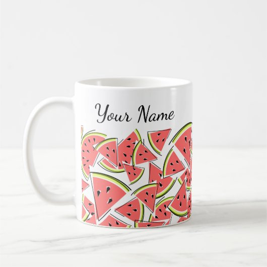 Naam watermeloen koffiemok (Links)