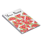 Naam watermeloen notitieboek (Rechterzijde)