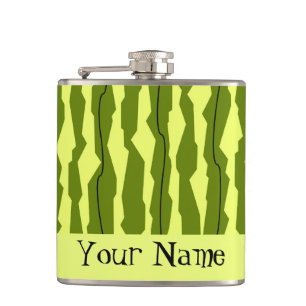 Naam Watermeloen Stripe Heupfles