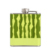 Naam Watermeloen Stripe Heupfles (Achterkant)