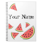 Naam watermeloenen notitieboek (Voorkant)
