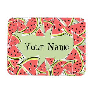Naam Watermelon Green Center Magneet