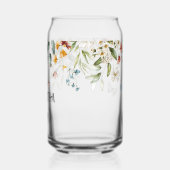 Naam, Waterverf Wildflowers Bloemdruppel Blikvorm Glas (Links)